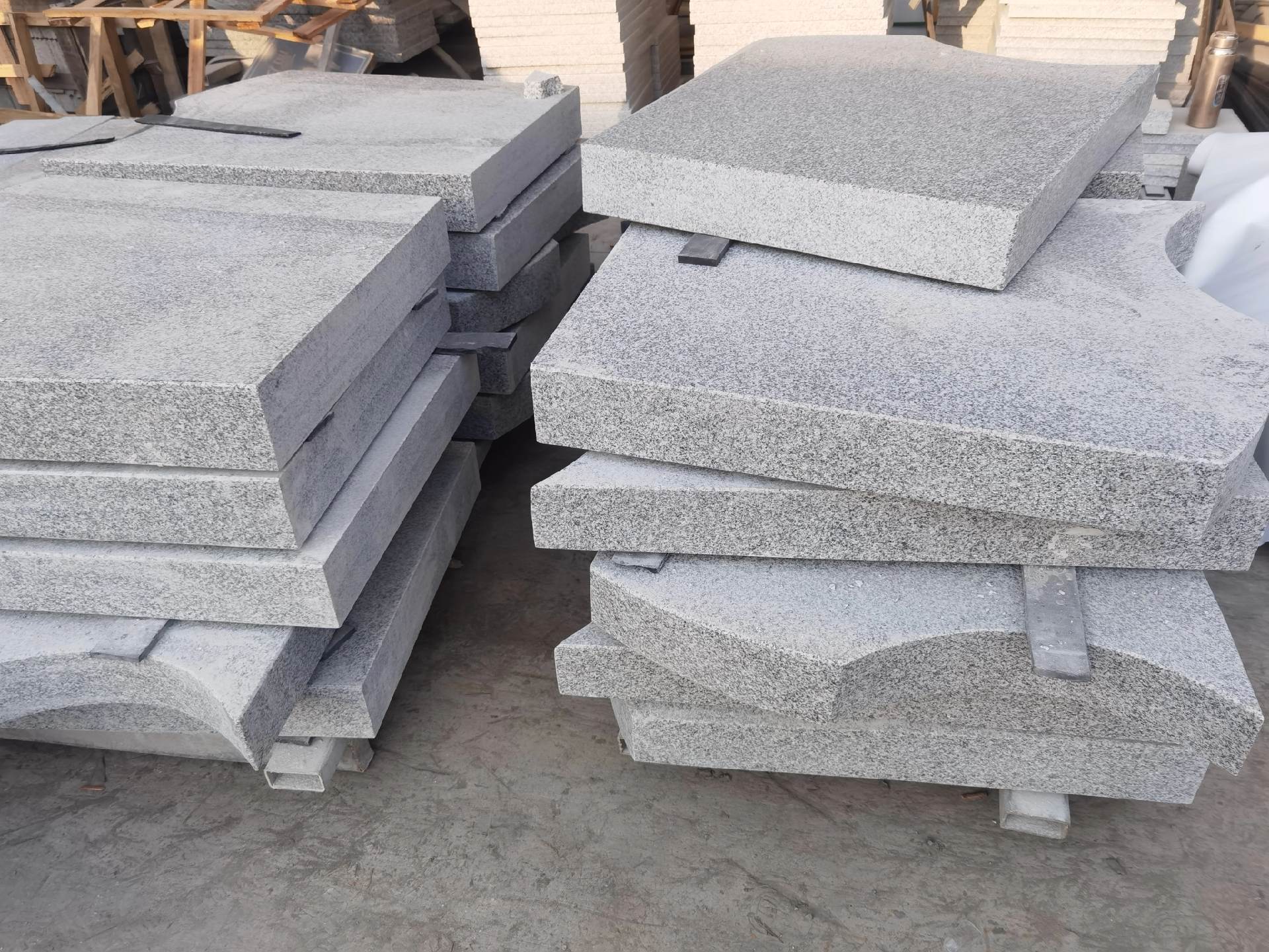 芝麻白火燒板光面石材山東廠家供應(yīng)(圖4)